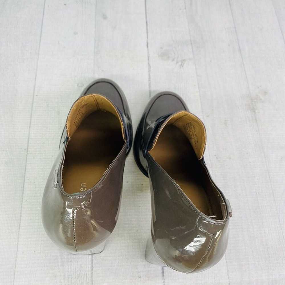 Calvin Klein KATHRYN Gray Leather High Block Heel… - image 7