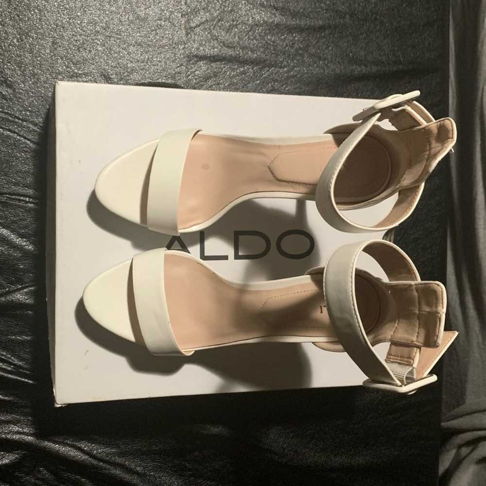 ALDO White Heels size 8 - image 5