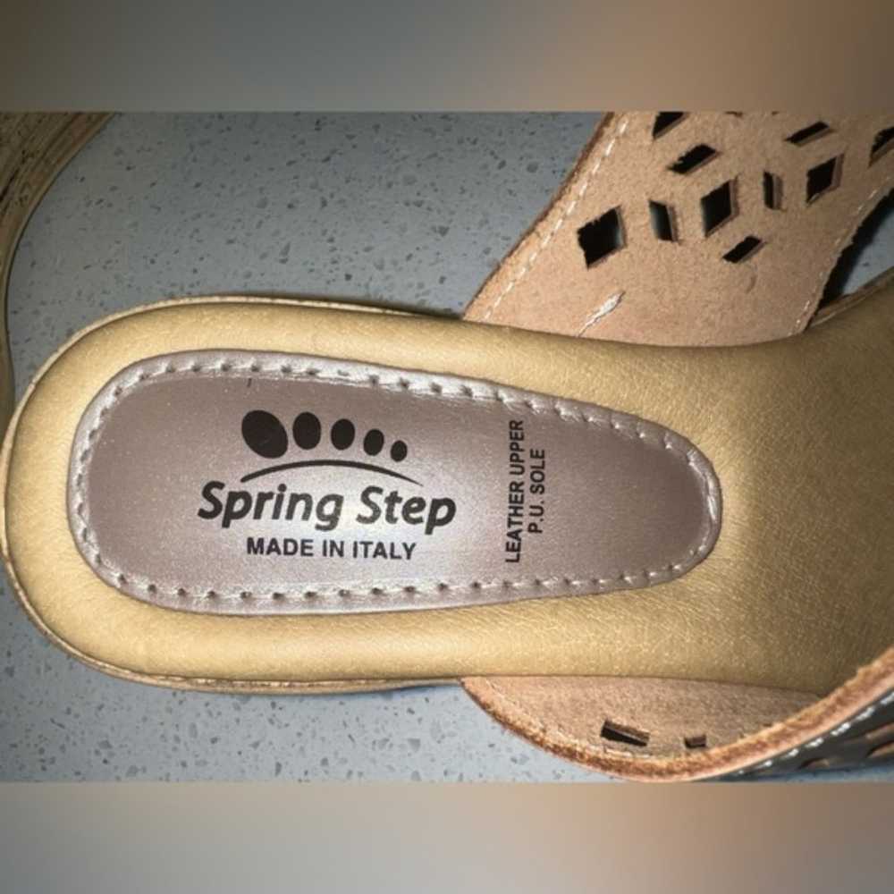 SPRING STEP VINO GOLD sandals size 7 - image 5