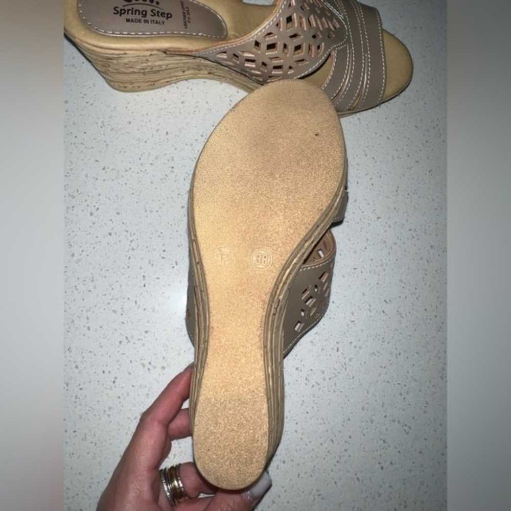 SPRING STEP VINO GOLD sandals size 7 - image 6