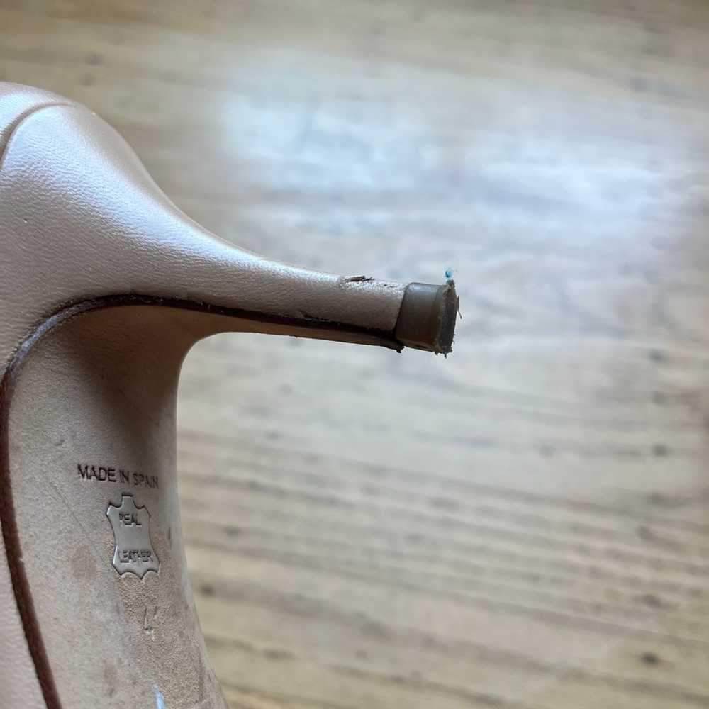lk bennett nude leather heels size 41 - image 5