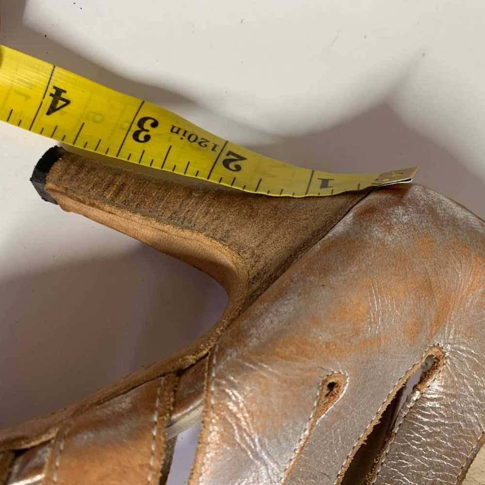 LA BOTTEGA DI LISA silver genuine leather Heels g… - image 10