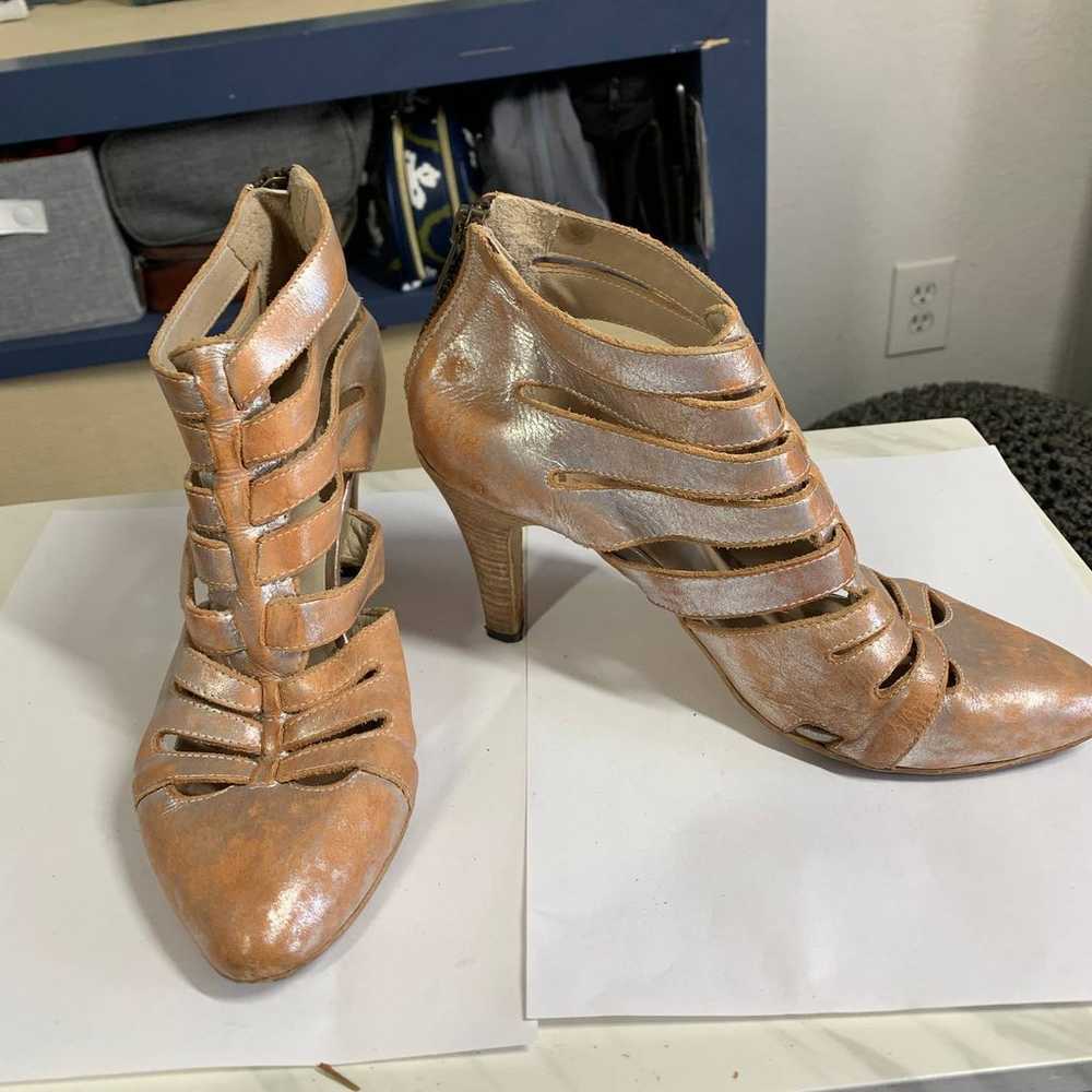 LA BOTTEGA DI LISA silver genuine leather Heels g… - image 2