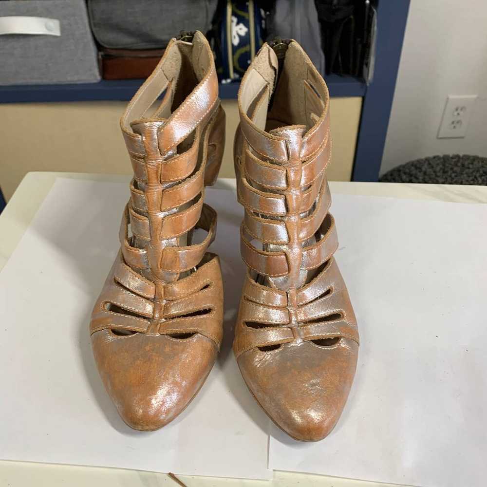 LA BOTTEGA DI LISA silver genuine leather Heels g… - image 3