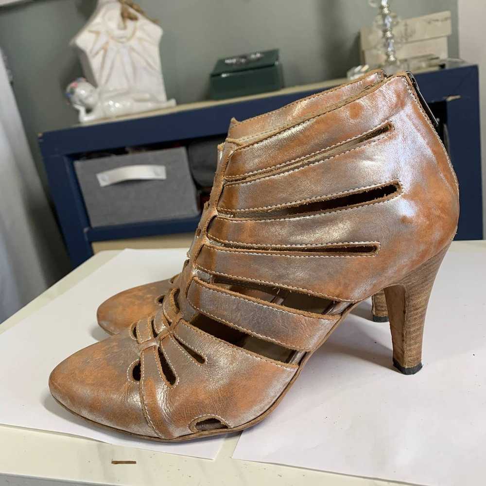 LA BOTTEGA DI LISA silver genuine leather Heels g… - image 5