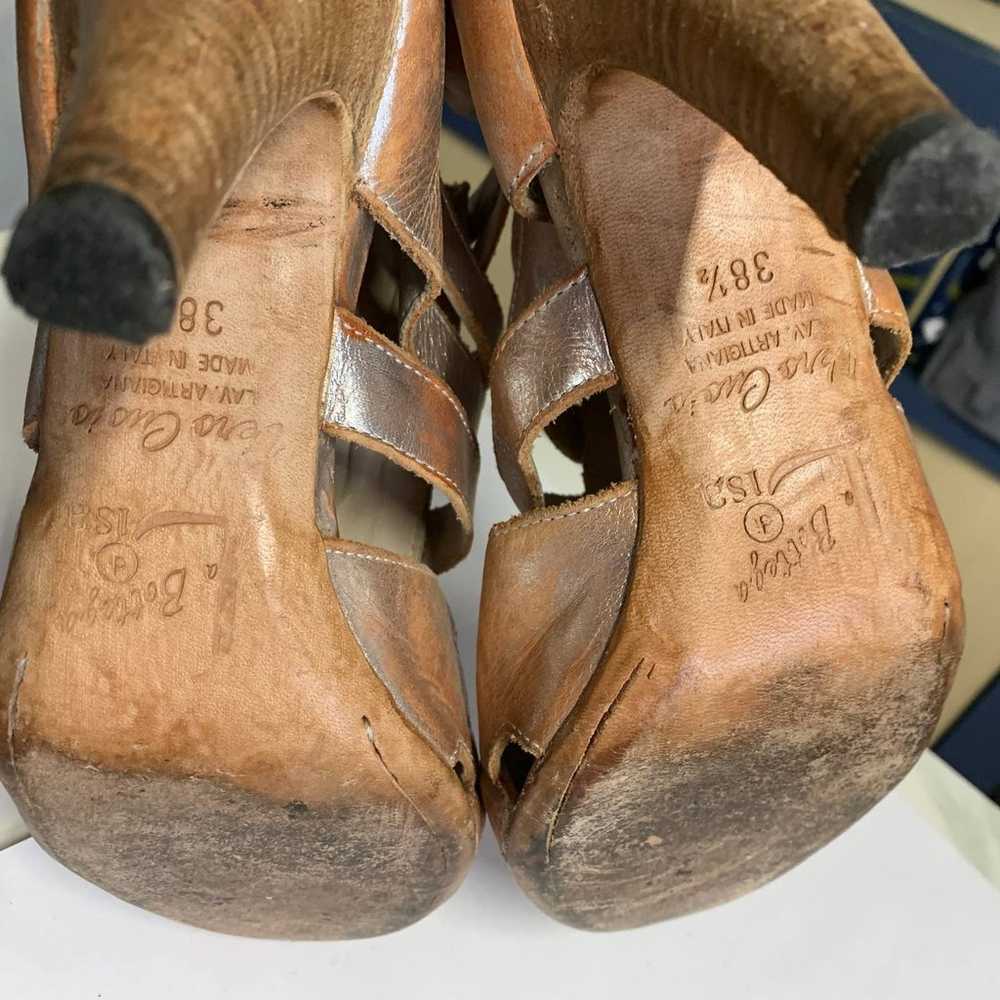 LA BOTTEGA DI LISA silver genuine leather Heels g… - image 7