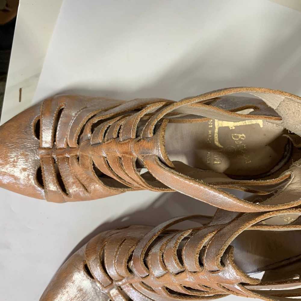 LA BOTTEGA DI LISA silver genuine leather Heels g… - image 8