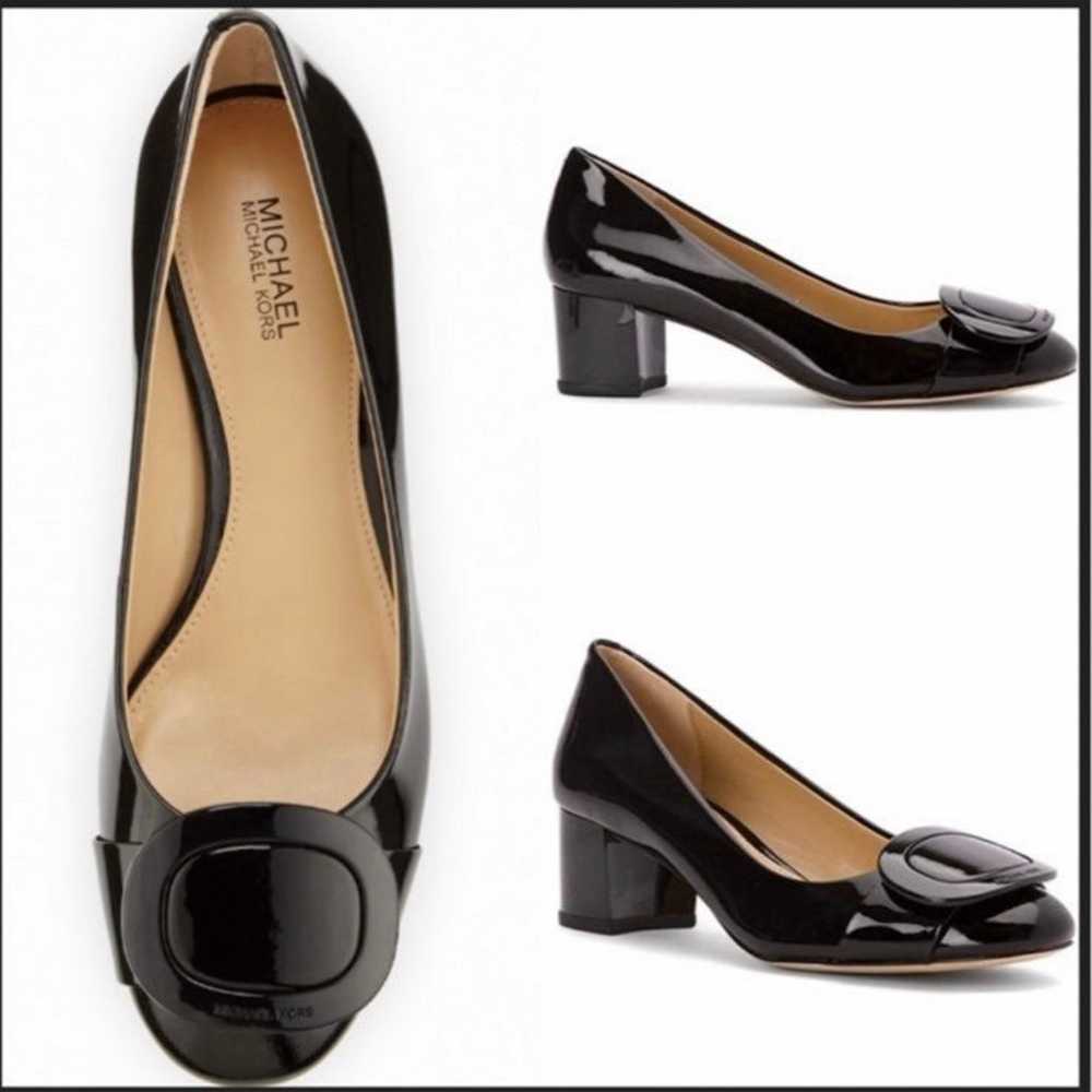 Black patent Pumps shoes - image 7