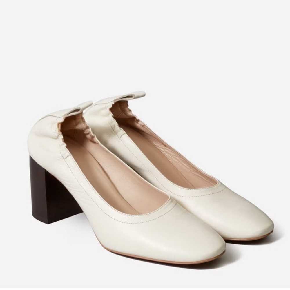 Everlane The Day High Heel in Bone Stacked - image 1
