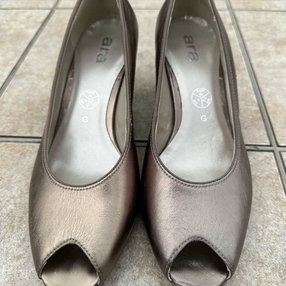 women's ara shoes heels open toe - image 3