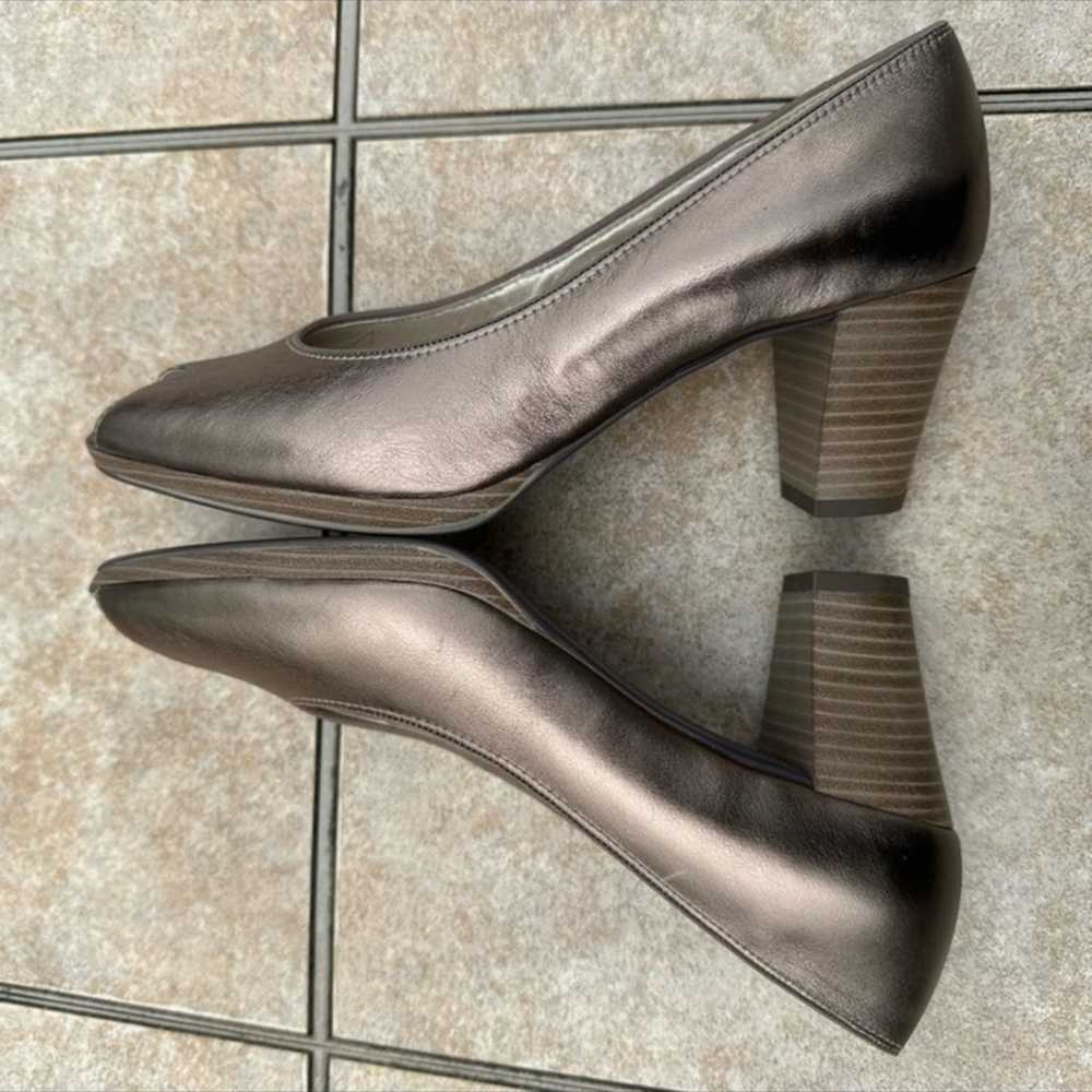 women's ara shoes heels open toe - image 9