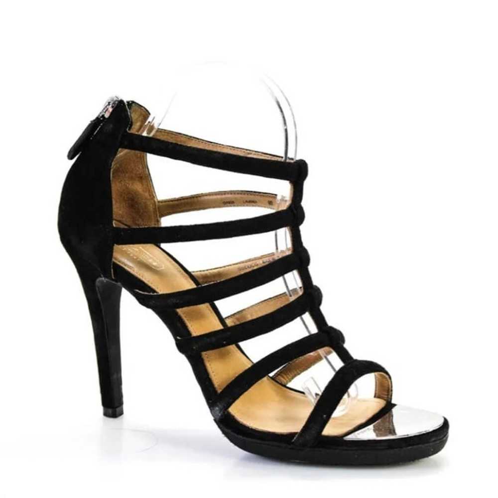 COACH lavania leather Women's Black Strappy shoes… - image 1