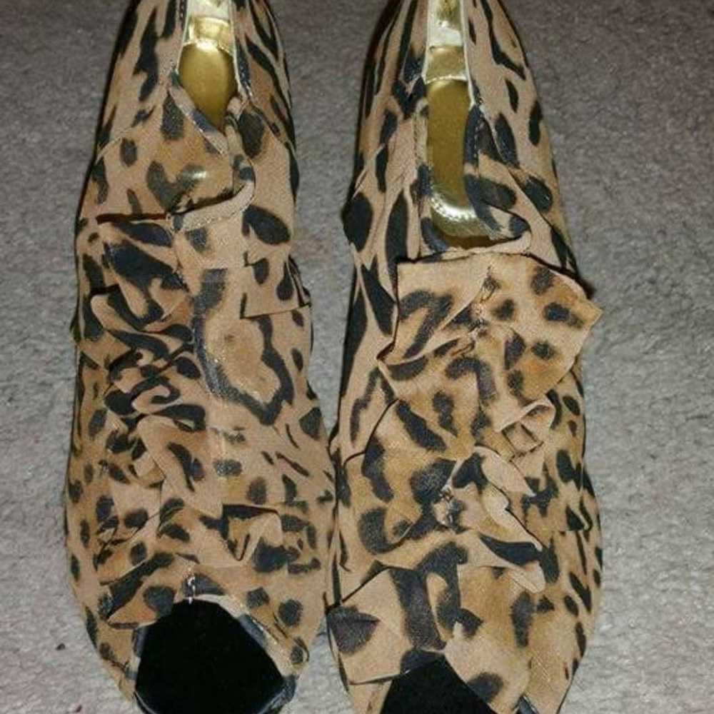 Leopard Heels - image 1