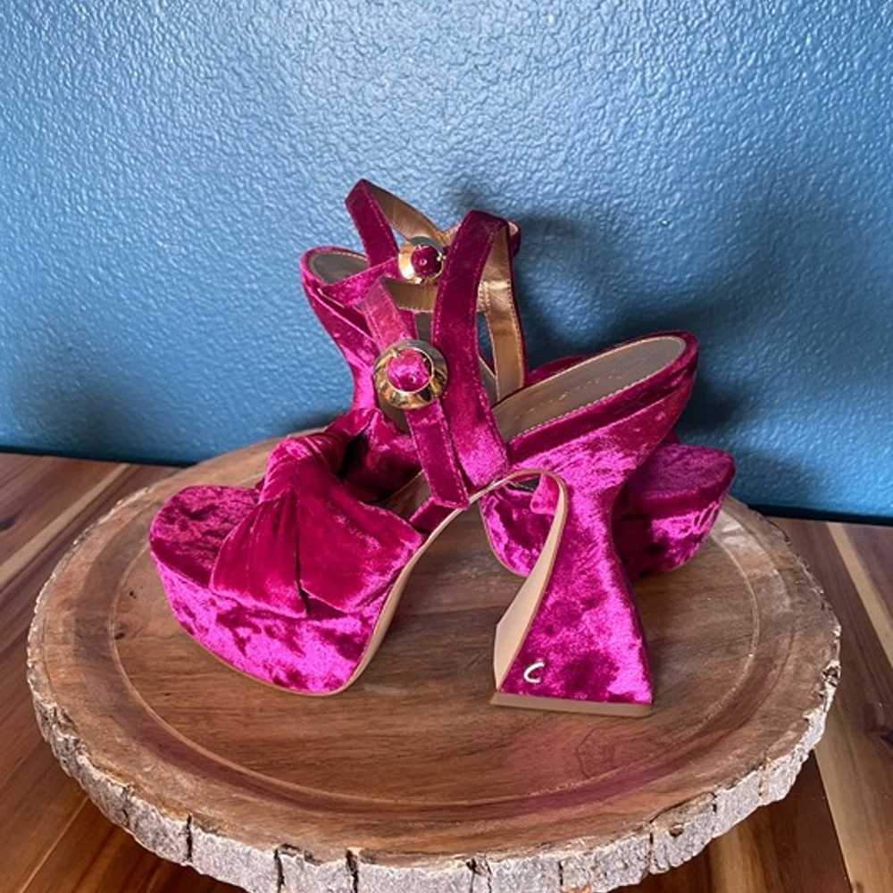 Circus by Sam Elderman Audrea heels pink magenta … - image 1