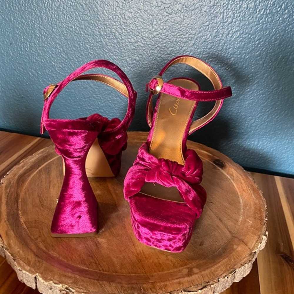 Circus by Sam Elderman Audrea heels pink magenta … - image 2