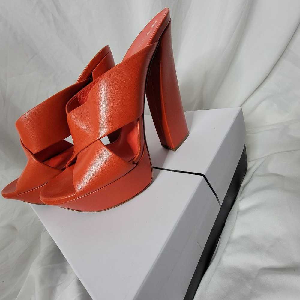 Orange Vero Cucio Heels - image 1