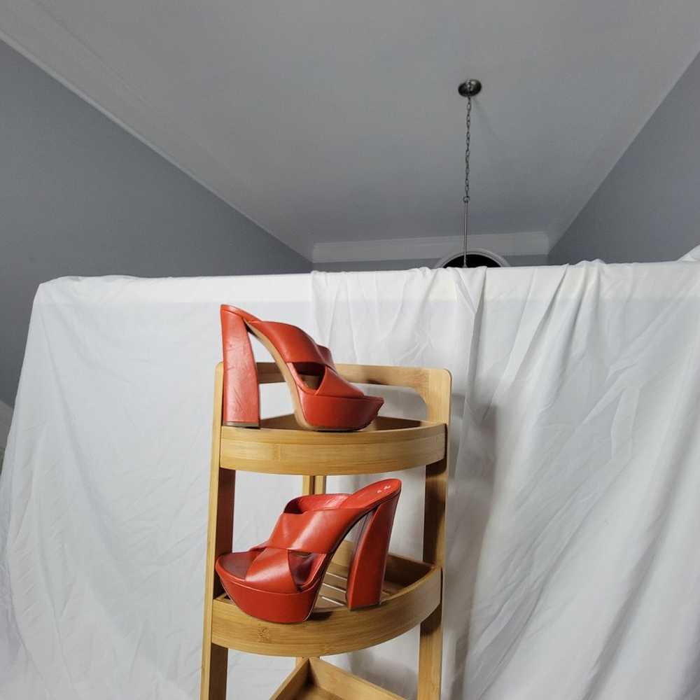 Orange Vero Cucio Heels - image 4