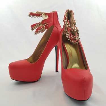 Qupid red heels hotsell