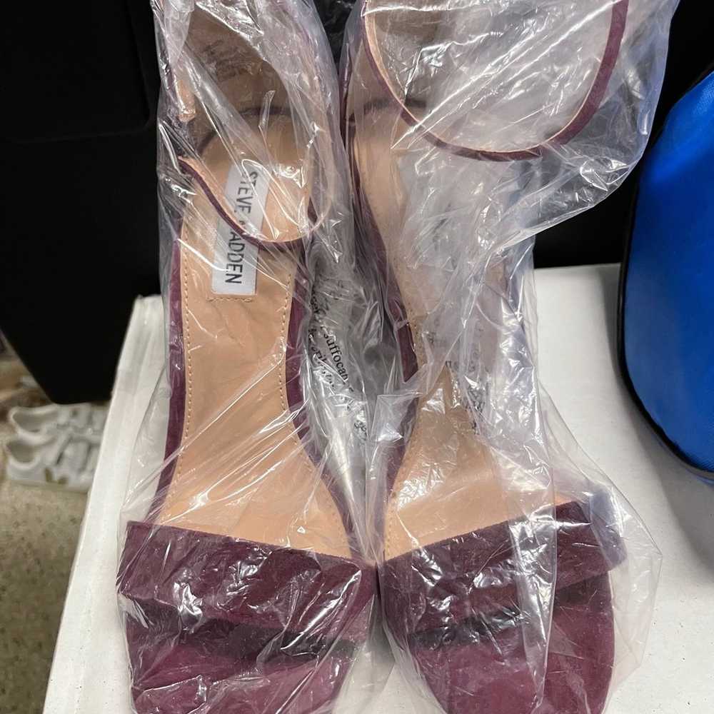 Steve Madden Carrson high heels Wine maroon - image 4