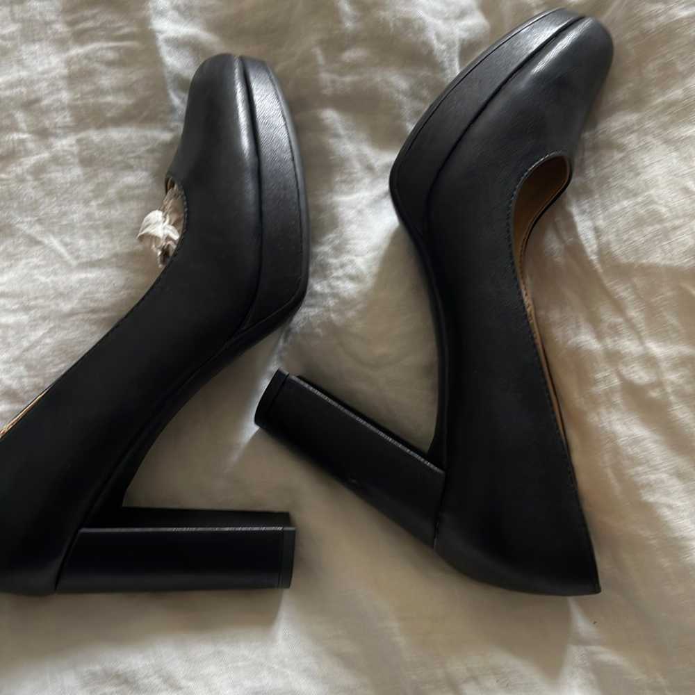 Naturalizer black heels 36.5 platform pumps - image 4