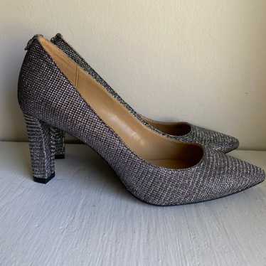 Michael Kors Abbi Flex Glitter Pointed Toe Pumps - image 1