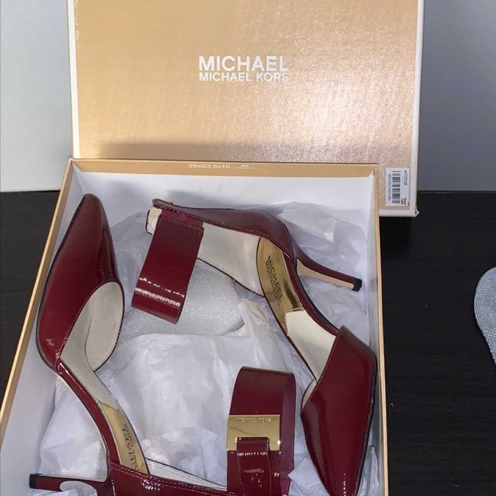Michael Kors Guiliana mid ankle strap he - image 2