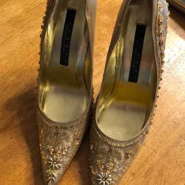 Gold High heel