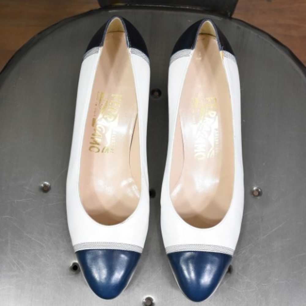 Salvatore Ferragamo shoes pumps 7.5 B - image 7