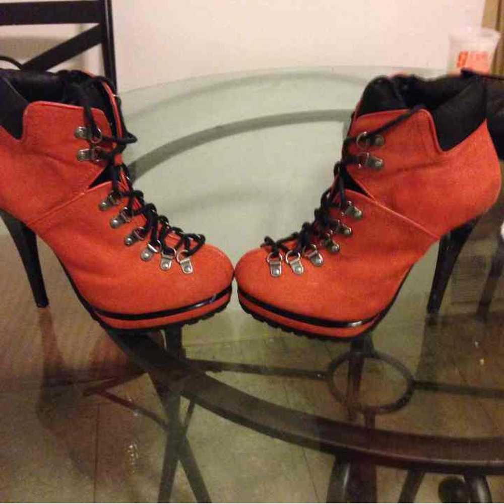 Orange Heels - image 3