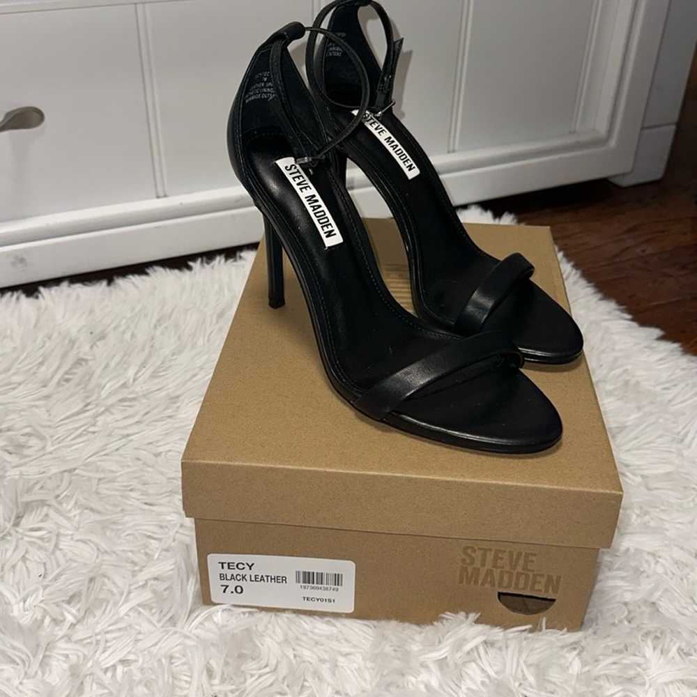 Steve Madden black heels - image 1