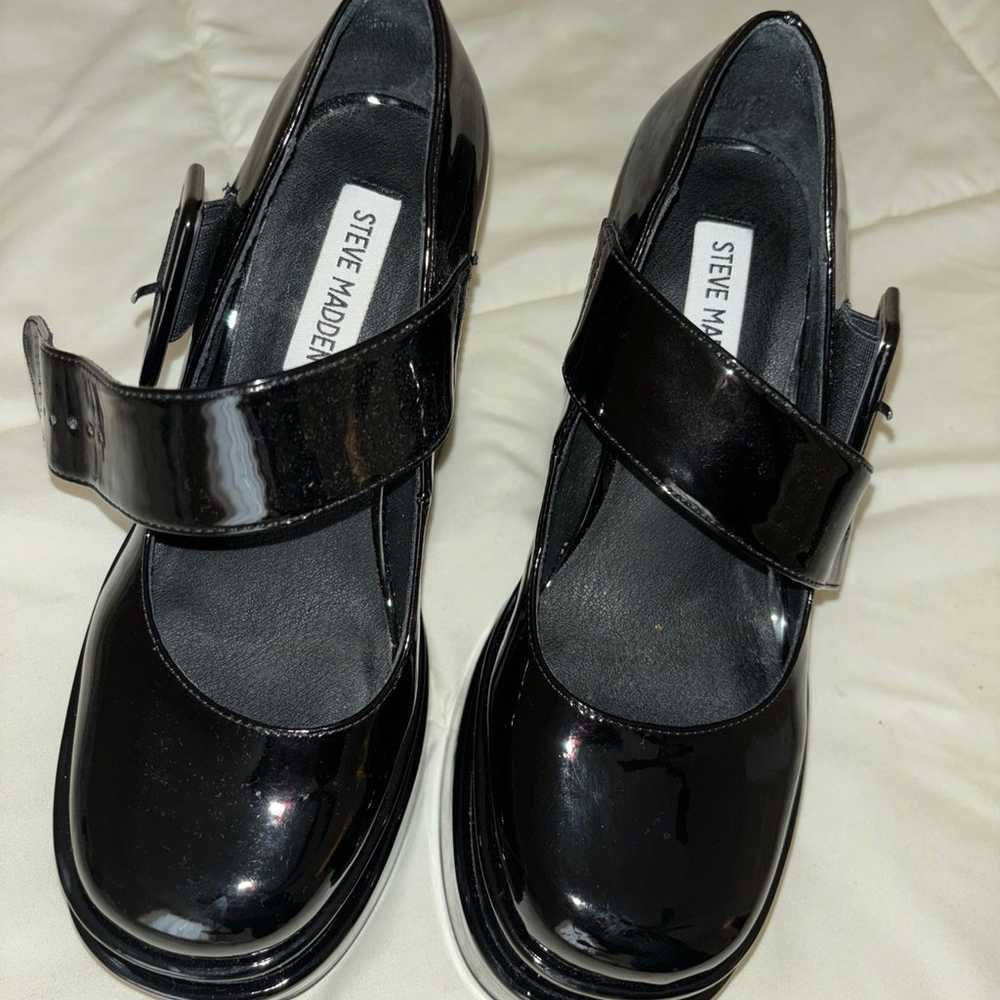 Platform platform heels retro shoes Steven Madden… - image 4