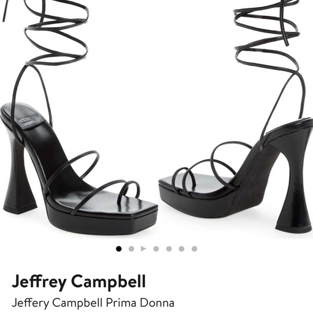 Jeffrey Campbell Jeffery Campbell Prima Donna Pla… - image 1