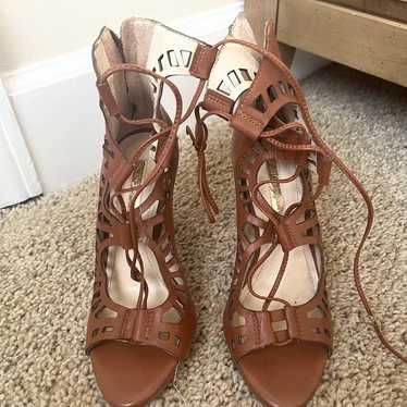 BCBGeneration lace up stilettos