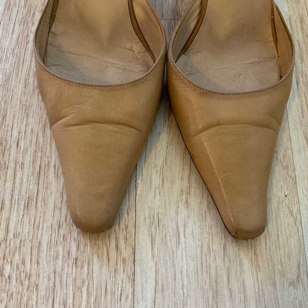 Jimmy Choo Shoes Leather Tan Beige Women’s Size 3… - image 3