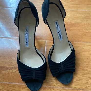 Manolo Blahnik vintage black heels
