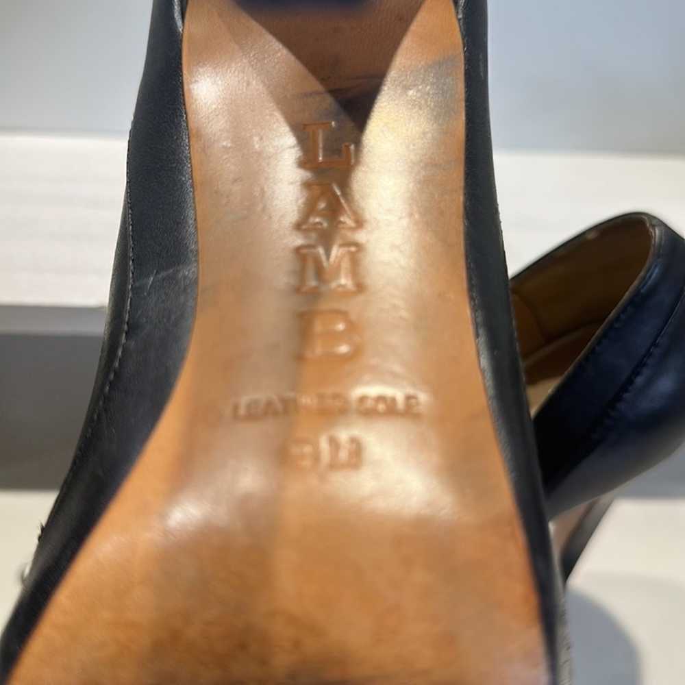 L.A.M.B Black & White Stiletto Pointed Toe Heels - image 6