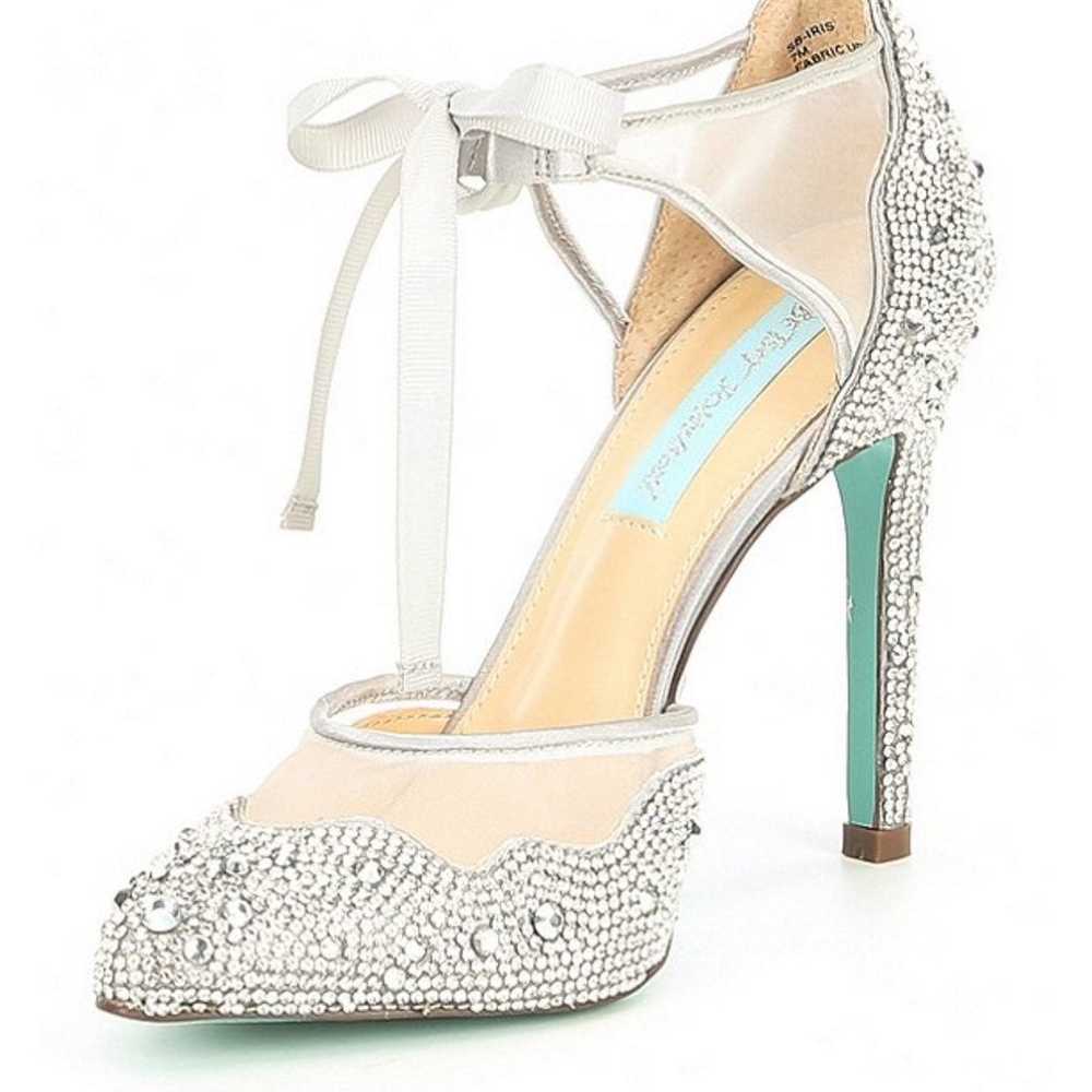 Blue by Betsey Johnson Iris Satin Rhines - image 7