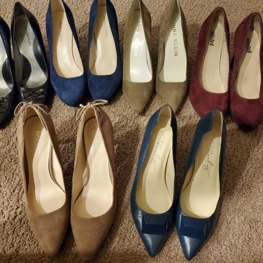 Bundle women heels sizes 8.5 and 9. - image 1