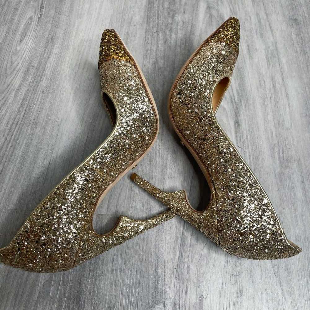 NEW Jerome C. Rousseau Glitter Heels - image 7