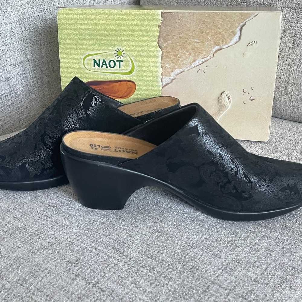 Naot Mule/Clog, Shimmery Black Dream, Perfect Con… - image 7