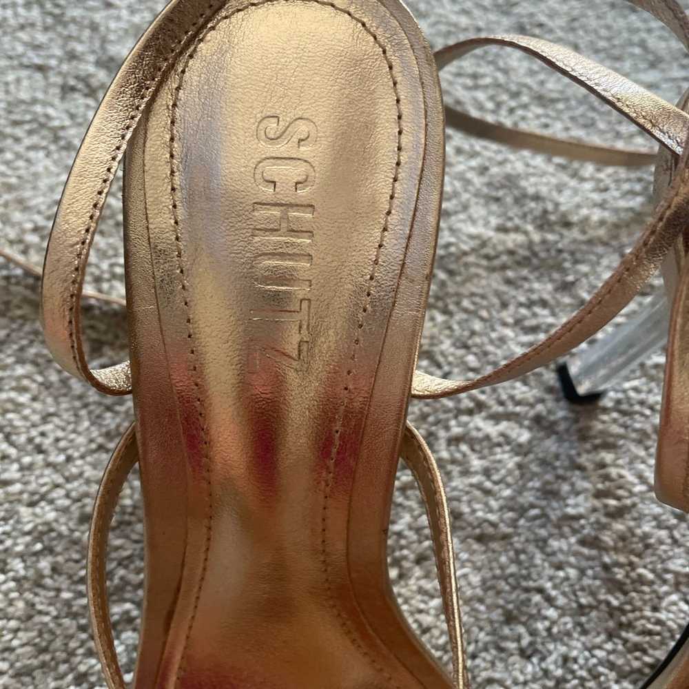 Schutz strappy heels size 8 - image 5