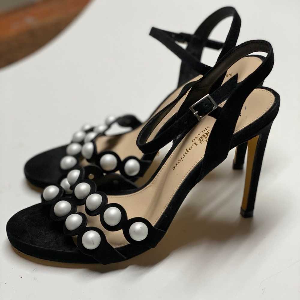 Michele Lopriore Milano Black Pearl Studded Strap… - image 4