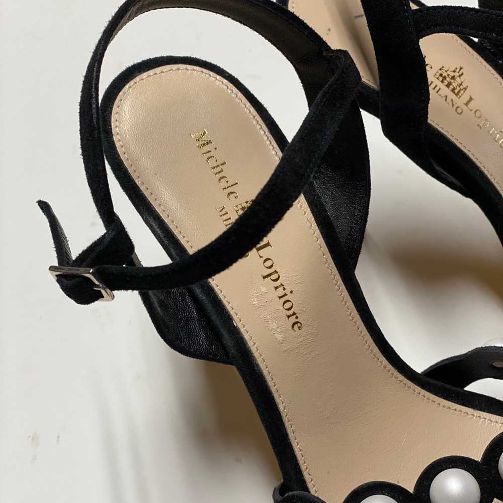 Michele Lopriore Milano Black Pearl Studded Strap… - image 5