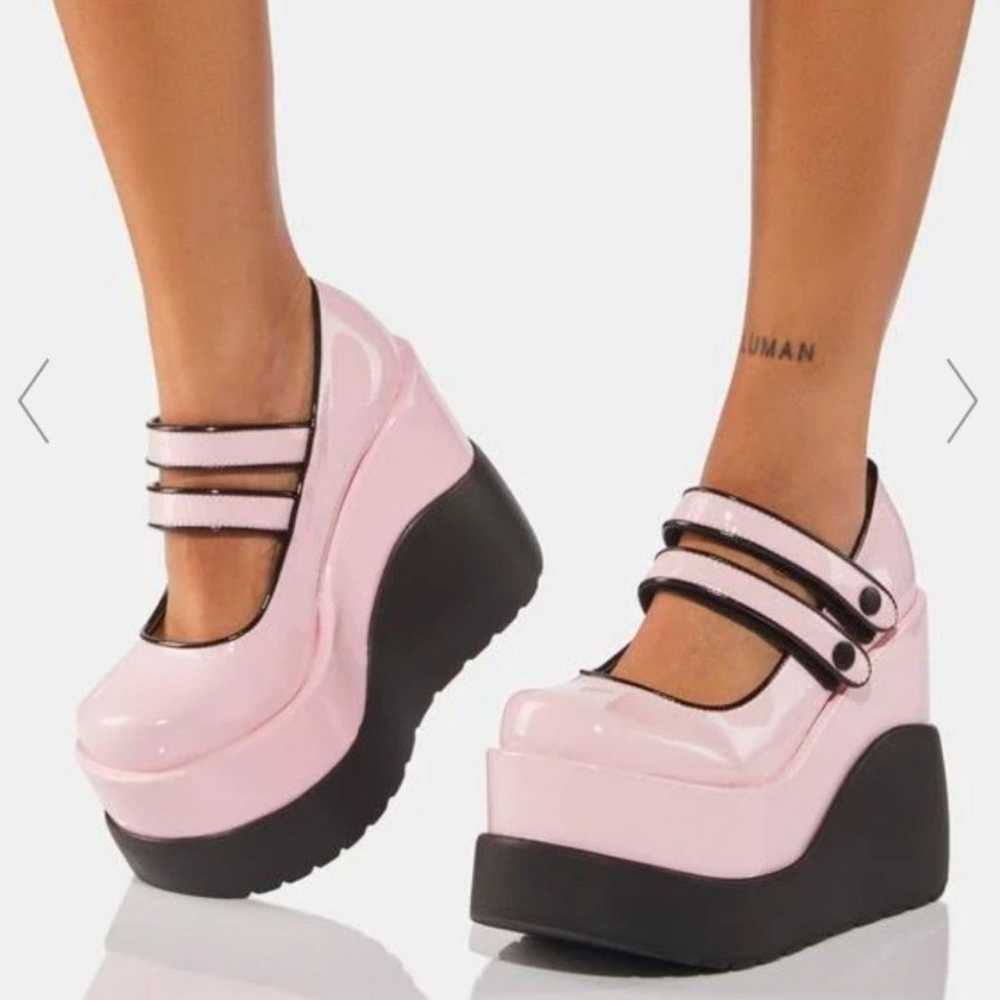 Baby Pink Platforms - image 3