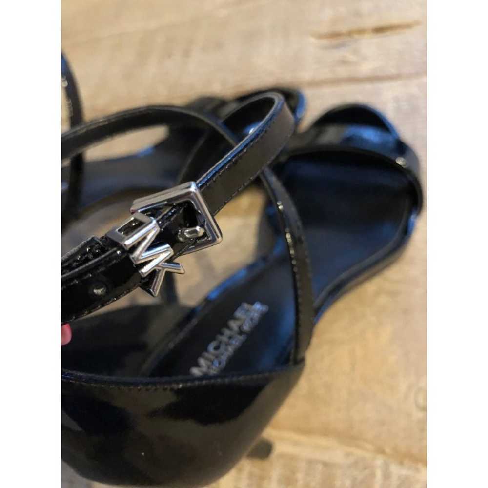NEW Michael Michael Kors Ava Mid Sandal Patent Le… - image 10