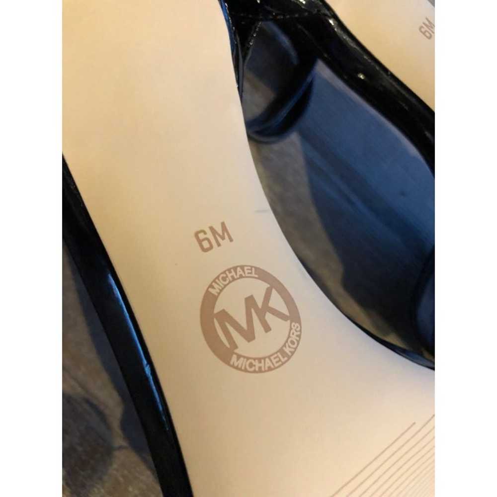 NEW Michael Michael Kors Ava Mid Sandal Patent Le… - image 11