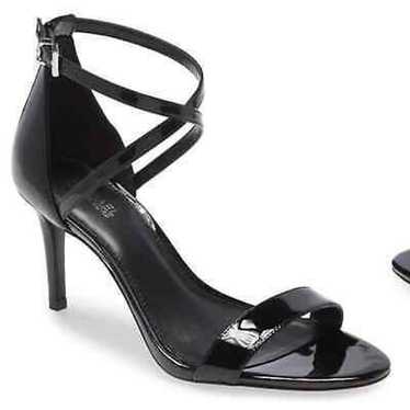 NEW Michael Michael Kors Ava Mid Sandal Patent Le… - image 1