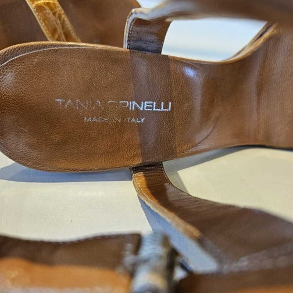 Tania Spinelli Natural Ostrich Sandals / Heels, S… - image 7