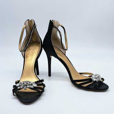 Badgley Mischka Belle Rhinestone Heels