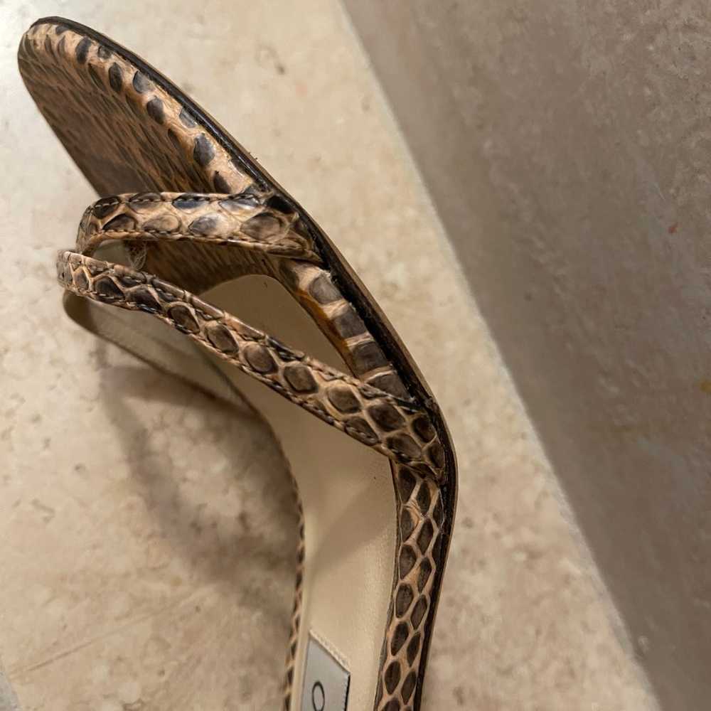 Jimmy Choo shoes snake skin - image 4